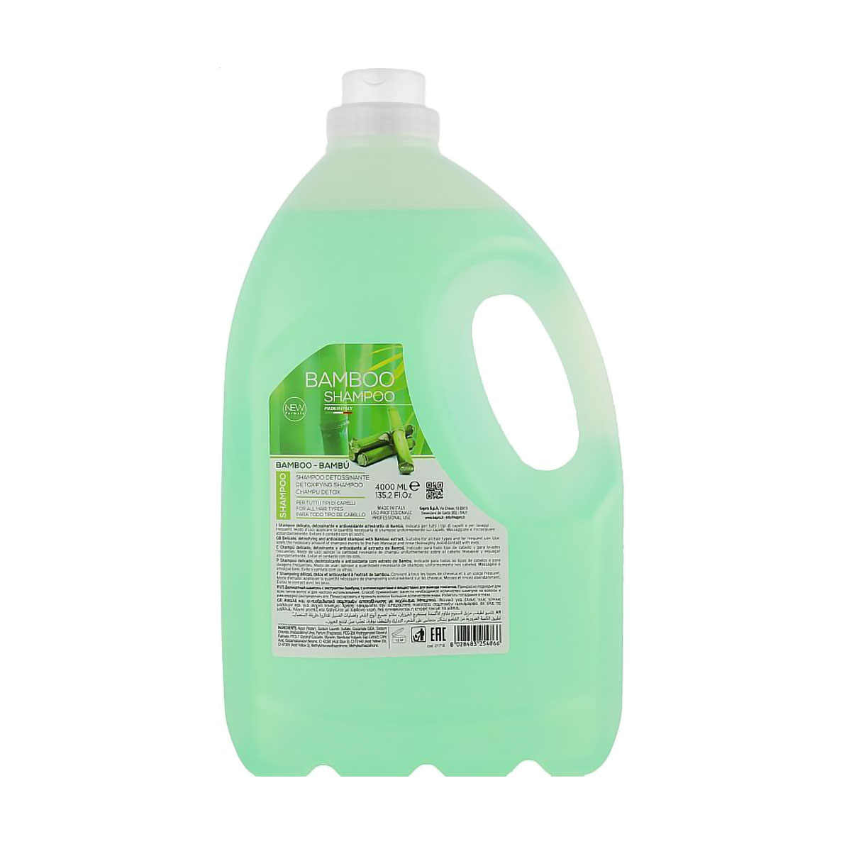 Шампунь KayPro Bamboo Shampoo для всіх типів волосся з екстрактом бамбука, 4 л
