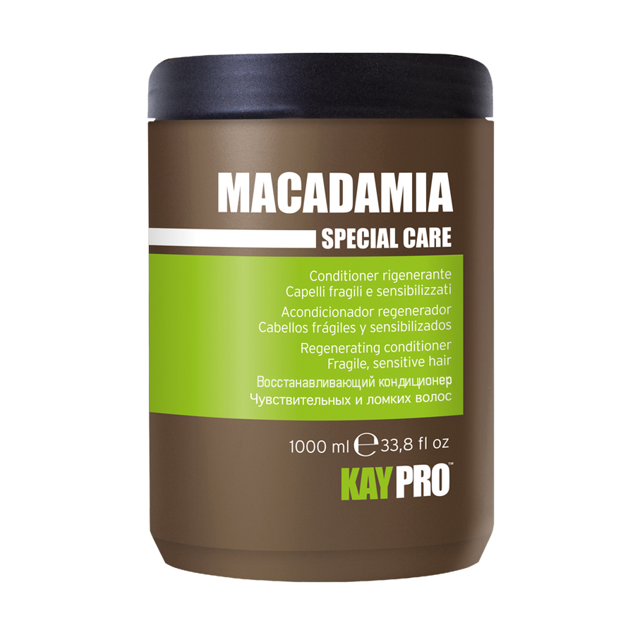 Відновлювальний кондиціонер KayPro Special Care Macadamia Conditioner для ламкого волосся, 1 л